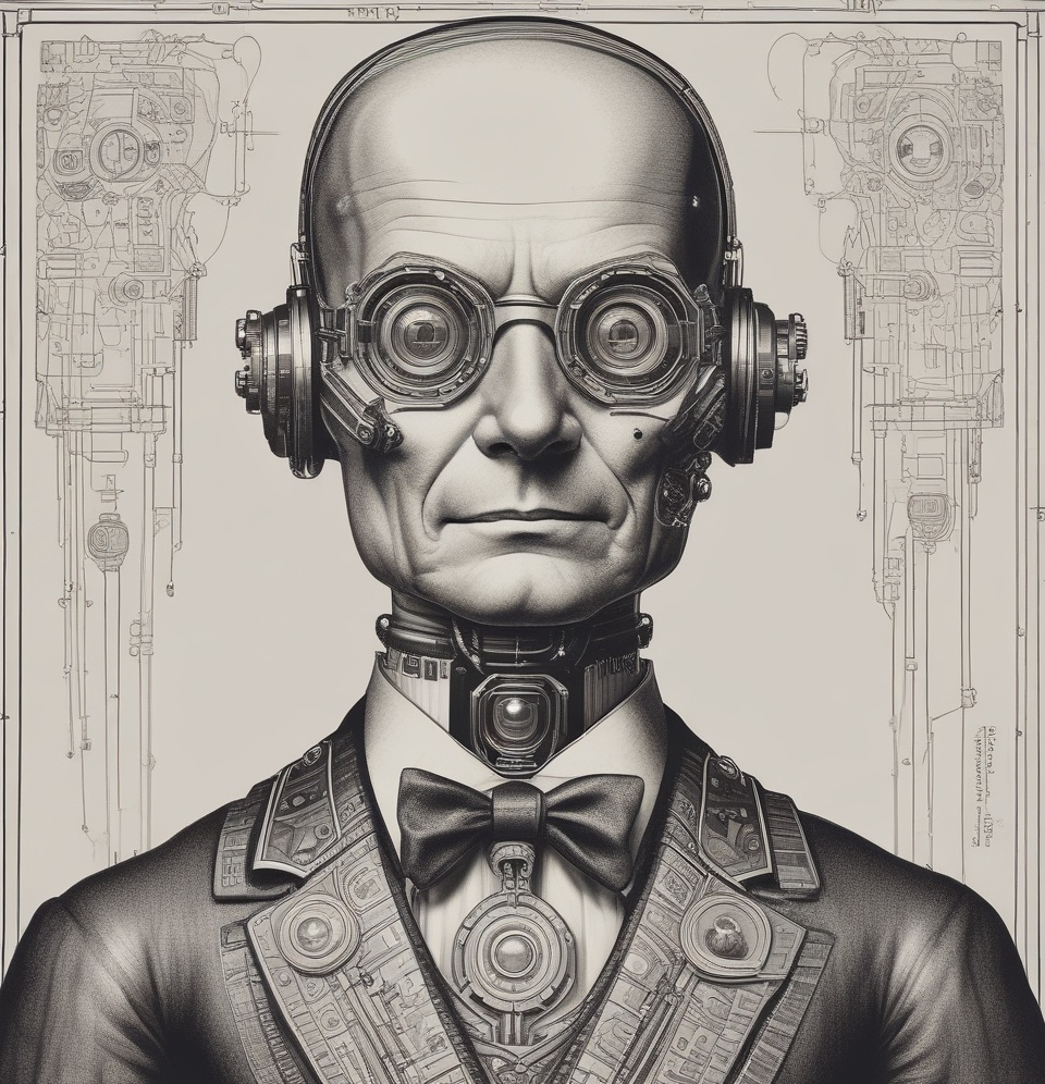 Calvin Coolidge Robot