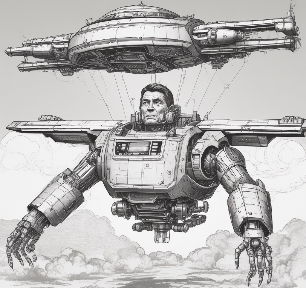 Ronald Reagan Robot