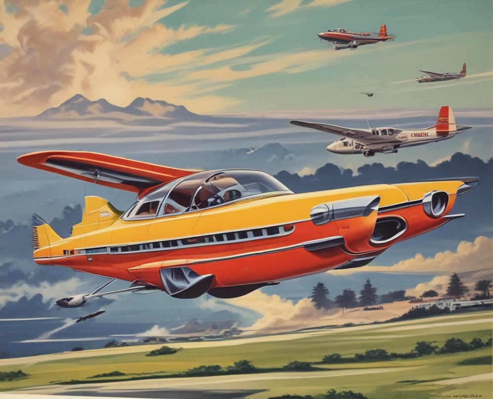 1950s Flying Cars
