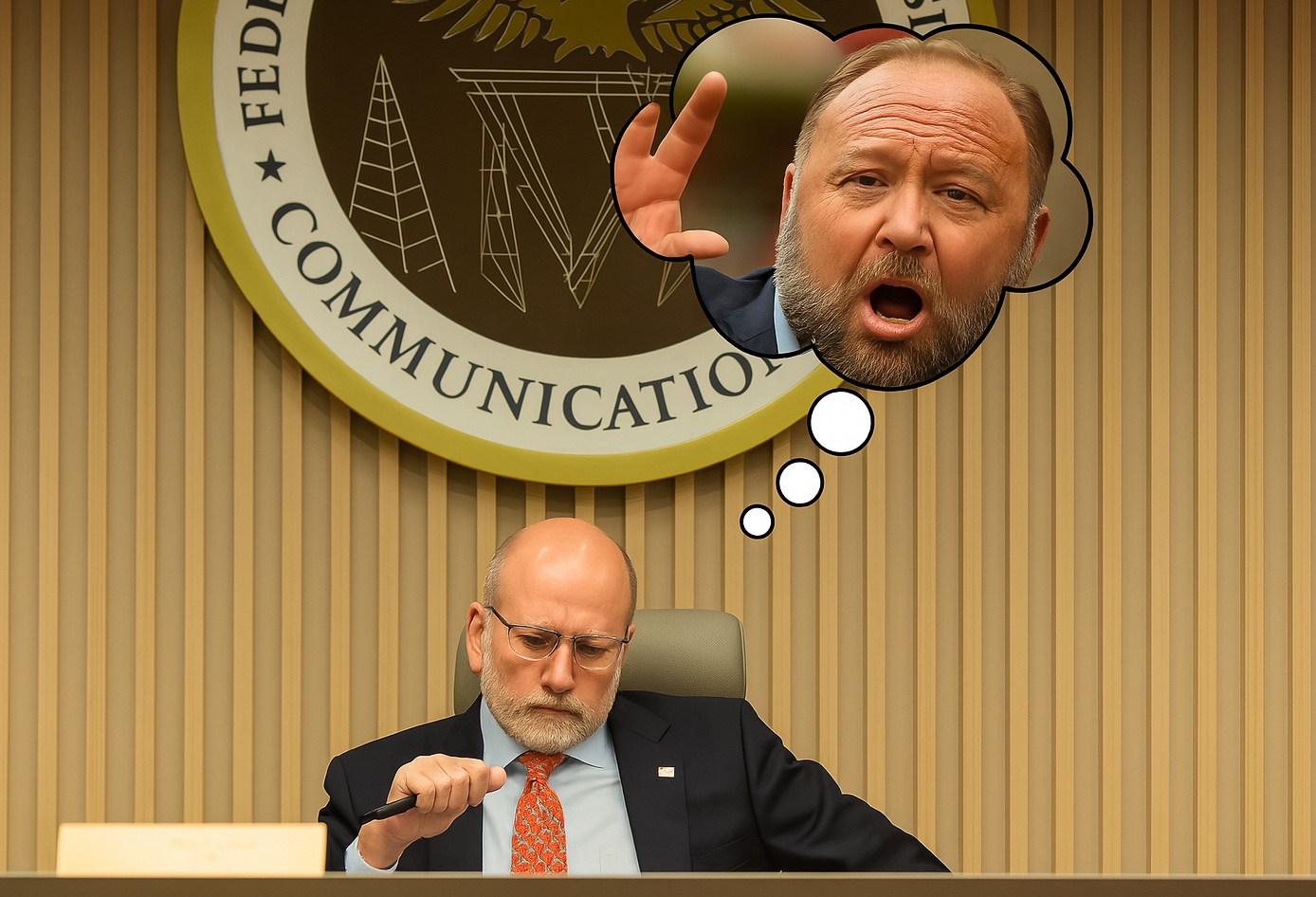 FCC Chairman Brendan Carr Daydreaming