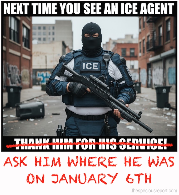 ICE January 6 Meme