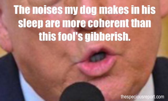 Trump Gibberish Meme