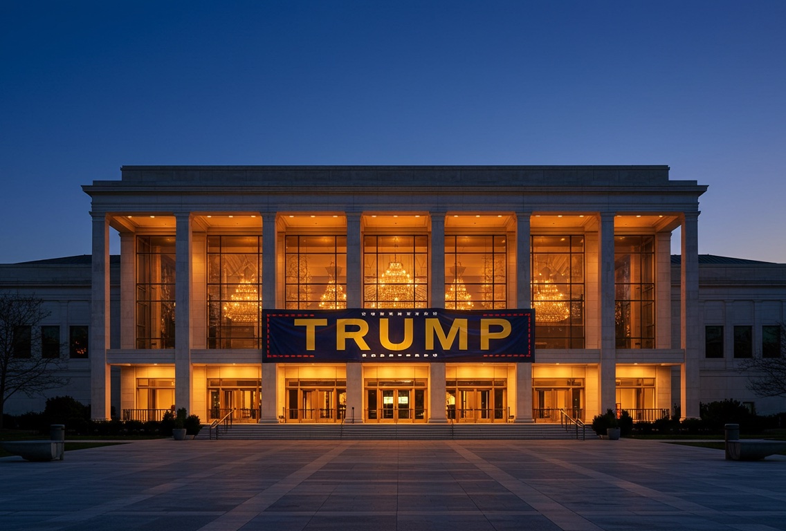 Kennedy Center Now Trump Colosseum